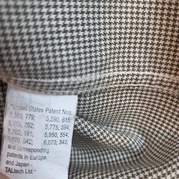 LL Bean Mens L Button Down Shirt Green Check Wrinkle Resistant Cotton Malaysia - Picture 12 of 12